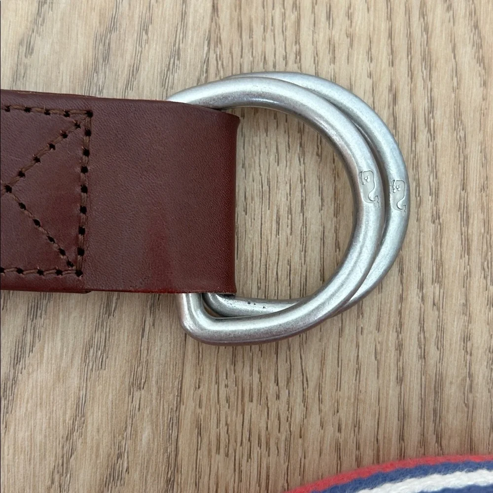 Vineyard vines belt‎ xxl Pink & Blue Striped